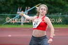 Girls under-15s javelin, Northern Under-17s/U-15s and U13s Champs, Leigh Sports Village, Leigh. Photo: David T. Hewitson/Sports for All Pics